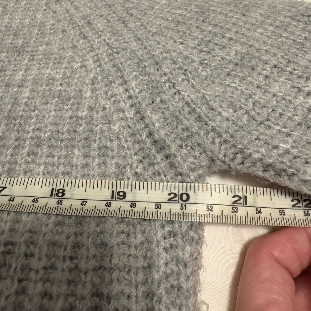 Cozy Gray Women's Sweater Dress by Love Ellie - Picture 7 of 8
